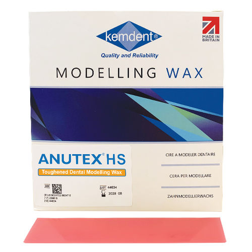 Materiale odontoiatrico cera - Anutex HS - KEMDENT ASSOCIATED DENTAL PRODUCTS LTD   - di modelizzazione