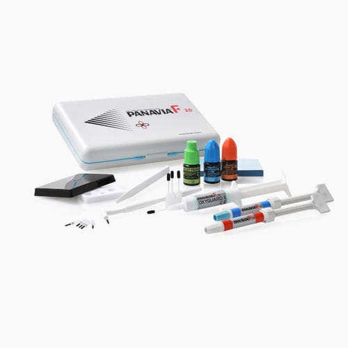 Adesivo dentale per ricostruzione dentale - PANAVIA™ F 2.0 - Kuraray Noritake Dental - in resina / per ceramica / per metallo