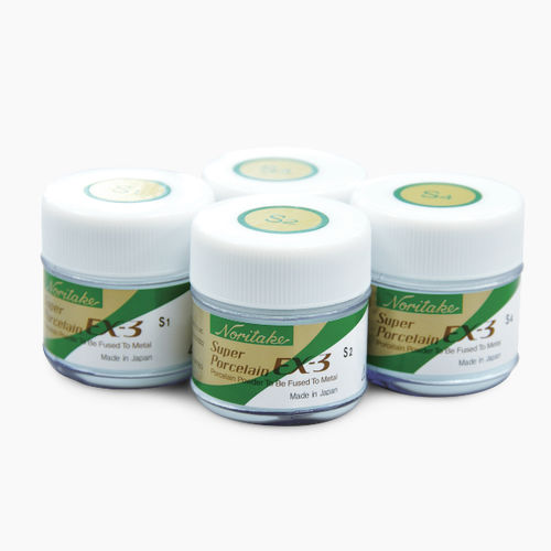 Materiale odontoiatrico in porcellana - Super EX-3™ - Kuraray Noritake Dental - per ricostruzione dentale