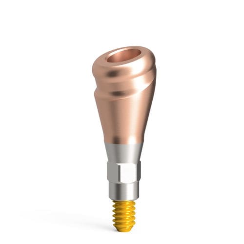 Pilastro dentale per impianto in titanio - PrimeLOC BioniQ QN - LASAK - in ceramica / in zirconio / interno