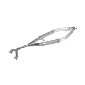 Pinza dentale - LW/L - Laschal Surgical, Inc.   - per presa di tessuti / di estrazione / curva