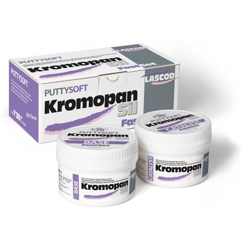 Materiale odontoiatrico in silicone - KromopanSil putty - LASCOD S.p.A.   - per ricostruzione dentale
