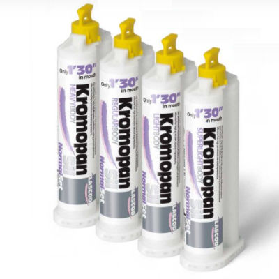Materiale odontoiatrico in silicone - KromopanSil body - LASCOD S.p.A.   - per portaimpronte