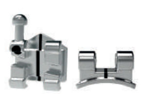 Bracket ortodontici in metallo - STEP 2.0 D.B - LEONE S.p.a.   - con slot verticale