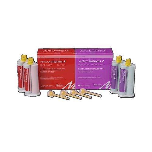 Materiale odontoiatrico in silicone - ventura impress 2 light - MADESPA S.A.   - per portaimpronte / per inlay / per onlay