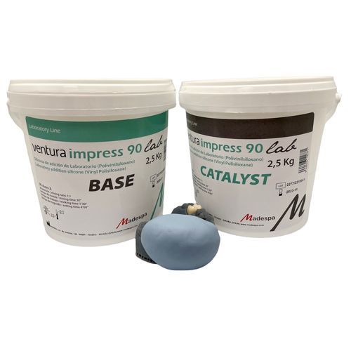Materiale odontoiatrico in silicone - VENTURA impress 90 lab - MADESPA S.A.   - CAD CAM / per laboratorio odontotecnico / bianco
