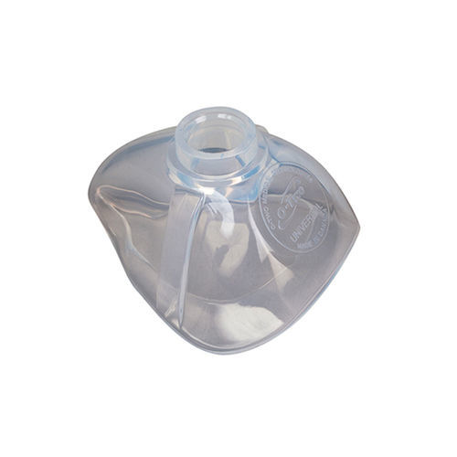 Maschera di ventilazione facciale - 1575-1 - Porter Instrument - trasparente