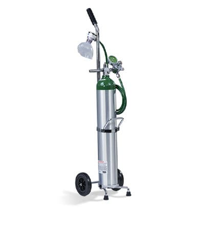 Carrello portabombole di ossigeno - 1538 - Porter Instrument - di emergenza / di trasporto / mobile