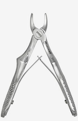 Pinza per estrazione denti pediatrica - 2600/101 - MEDESY s.r.l.   - per incisivi superiori / tipo inglese