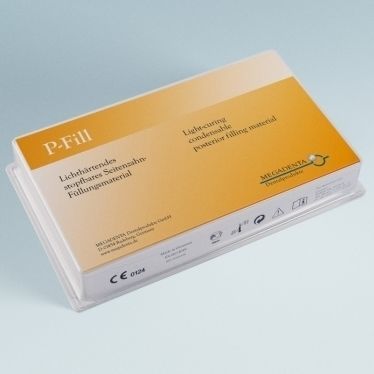 Materiale odontoiatrico in resina - P-Fill - MEGADENTA Dentalprodukte GmbH   - in composito / per inlay / per ricostruzione dentale
