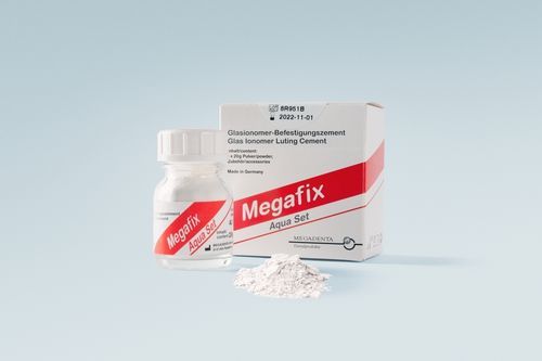 Adesivo dentale per ponti dentali - Megafix - MEGADENTA Dentalprodukte GmbH   - per corone dentali / per inlay / per ricostruzione dentale