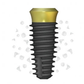 Impianto dentale cilindrico - Anyone - Megagen Implant - in titanio / interno / in una fase