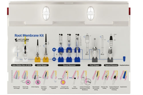 Strumentario chirurgico per implantologia dentale - RMK3000xx series - Megagen Implant