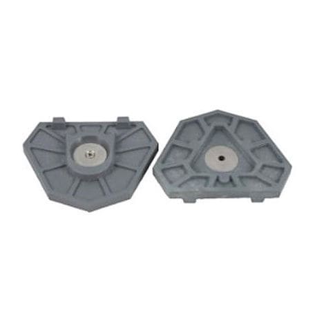 Piastrina di montaggio per articolatori dentali - Accu-Trac® - MENSADENT - magnetica