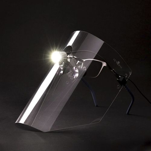 Schermo facciale antiappanante - Optergo ViShield™ set L NOTCH - Optergo AB