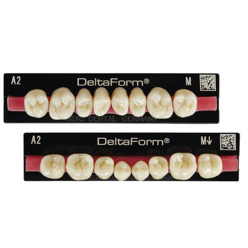 Protesi dentale in PMMA - Delta Form® - Merz Dental GmbH   - per denti anteriori / per denti posteriori