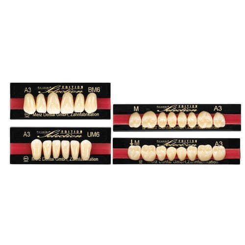 Protesi dentale in acrilico - Polystar® Selection EDITION - Merz Dental GmbH   - per denti anteriori / per denti posteriori