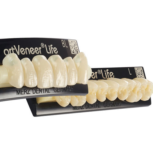 Protesi dentale in PMMA - artVeneer® life - Merz Dental GmbH   - per denti anteriori / per denti posteriori / forma anatomica