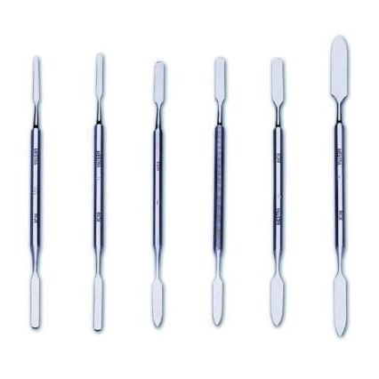 Spatola per cemento per otturazioni dentali - R-0602 series - MESTRA Talleres Mestraitua, S.L.   - doppia