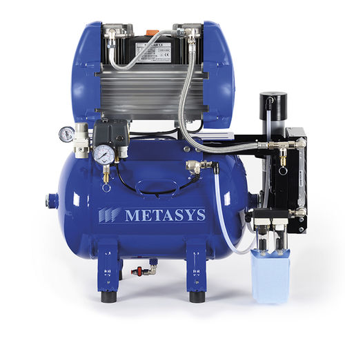 Compressore d'aria per odontoiatria - META Air 30 - METASYS Medizintechnik - a membrana / con essiccatore d'aria