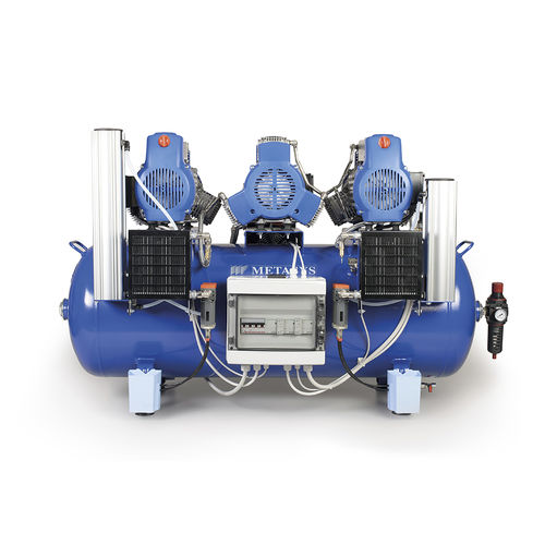 Compressore per odontoiatria - META Air 650 - METASYS Medizintechnik - medico / a membrana / senza olio