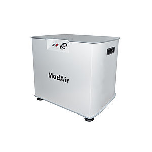 Compressore medico - MedAir - MGF Compressors - per odontoiatria / a membrana / 1 postazione