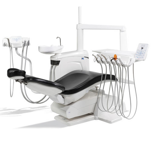 Riunito odontoiatrico ambidestro - NGX - Miglionico - con monitor / con sistema di igiene / con camera intraorale