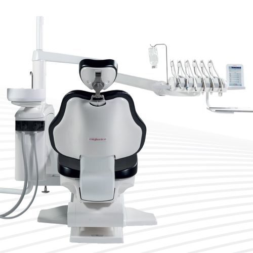 Riunito odontoiatrico ambidestro - NTX - Miglionico - con monitor / con sistema di igiene / con camera intraorale