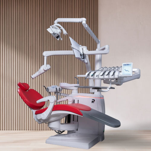 Riunito odontoiatrico con poltrona elettromeccanica - P19T - Miglionico - con monitor / con sistema di igiene / con camera intraorale