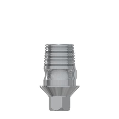 Pilastro dentale per impianto in titanio - MN-TB001 - MIS Implants Technologies Ltd.   - ad esagono interno / dritto / Ti-base