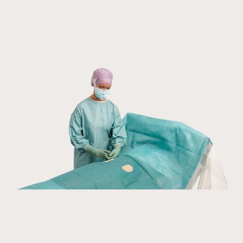 Telo chiurgico per angiografia - BARRIER® - Mölnlycke Health Care - in plastica / sterile