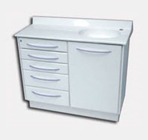 Armadio contenitore - 007 - MULTY-DENT S.A.   - per strumenti odontoiatrici / per clinica odontoiatrica / con lavandino