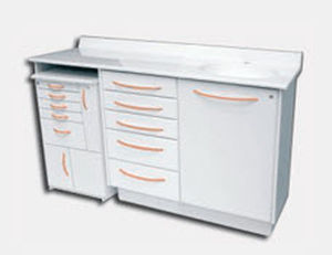 Armadio contenitore - 010 - MULTY-DENT S.A.   - per strumenti odontoiatrici / per clinica odontoiatrica / con lavandino