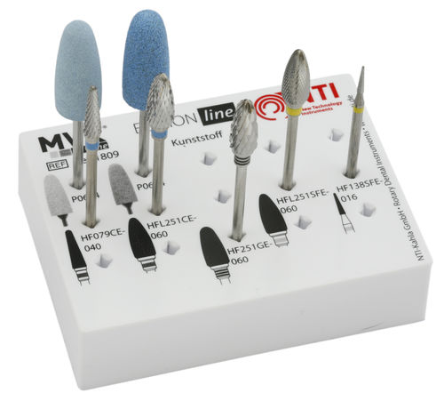 Fresa per laboratorio dentale - Kunstoff-Set - MVK-line - in carburo / in silicone / di taglio