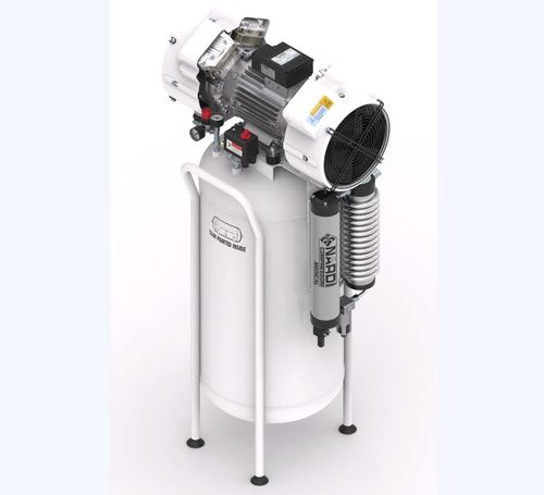 Compressore d'aria medico - Extreme 2D 100L - NARDI COMPRESSORI S.r.l.   - per odontoiatria / da laboratorio / per applicazioni CAD/CAM