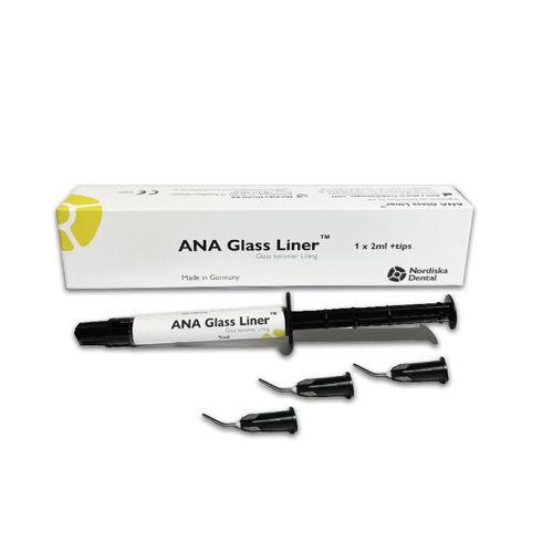 Materiale odontoiatrico vetroionomero - ANA Glass Liner™ - Nordiska Dental AB   - per ricostruzione dentale / provvisorio