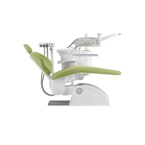 Riunito odontoiatrico con poltrona ad azionamento elettropneumatica - Patavium Fifty - O.M.S. S.p.A. OFFICINE MECCANICHE SPECIALIZZATE   - compatto / con portastrumenti / con illuminazione