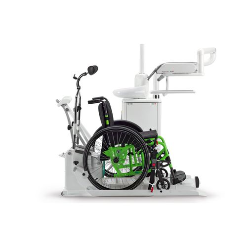 Riunito odontoiatrico per sedie a rotelle - Libra  - O.M.S. S.p.A. OFFICINE MECCANICHE SPECIALIZZATE   - con portastrumenti / con illuminazione