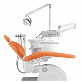 Riunito odontoiatrico con portastrumenti - Linea Patavium - O.M.S. S.p.A. OFFICINE MECCANICHE SPECIALIZZATE   - con illuminazione