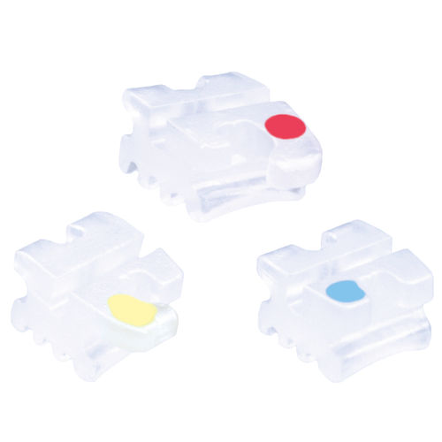 Bracket ortodontici estetico - RO RX  - Ortho Classic   - in ceramica / mini / trasparente