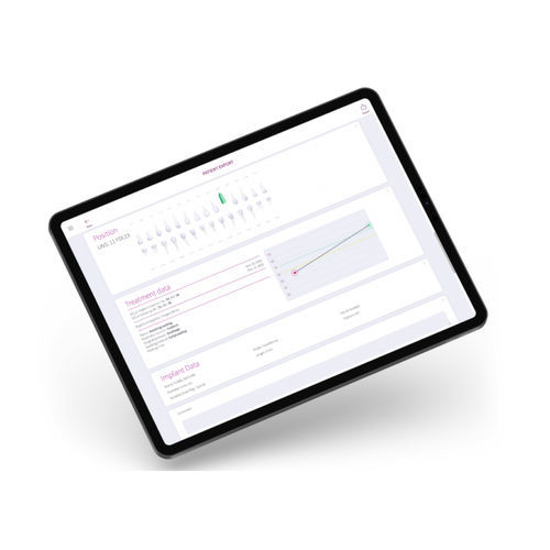 Applicazione web di trattamento - OSSTELL AB   - medica / clinica / odontoiatrica