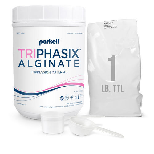 Materiale odontoiatrico in alginato - S400 - Parkell Inc.   - per portaimpronte / bianco
