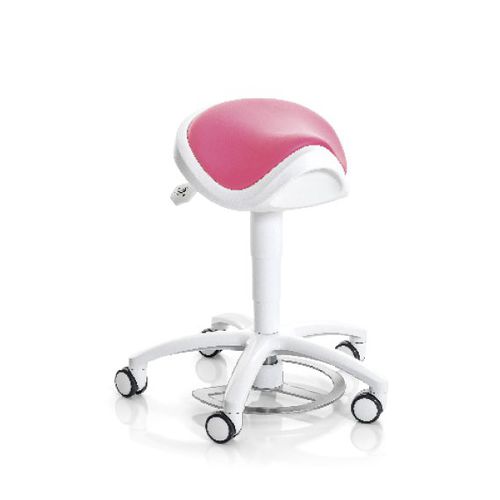 Sgabello per studio odontoiatrico - Planmeca Olo™ - Planmeca - ad altezza regolabile / girevole / con rotelle