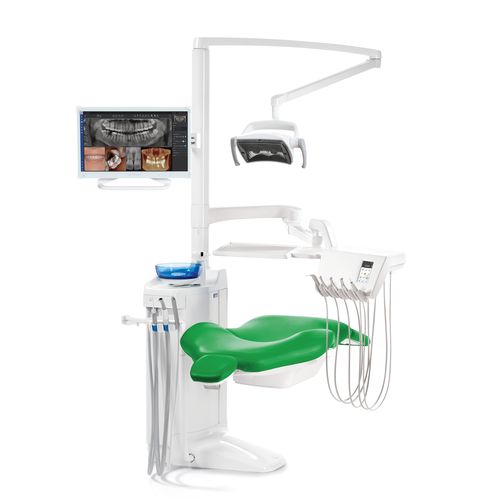 Riunito odontoiatrico con poltrona - Compact™ i Classic - Planmeca - compatto / con monitor / con sistema di igiene
