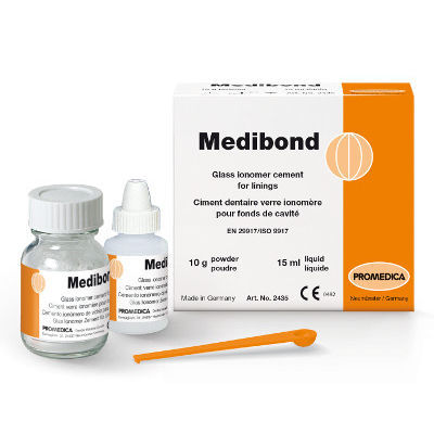 Adesivo dentale per otturazione canalare - Medibond - Promedica Dental Material GmbH   - vetroionomero