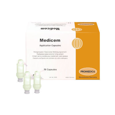 Adesivo dentale per ponti dentali - Medicem AC - Promedica Dental Material GmbH   - per corone dentali / per inlay / per onlay