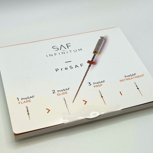 Lima endodontica rotativa - Pre-SAF - ReDent Nova - glide path / in nichel-titanio / NiTi