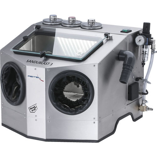 Sabbiatrice pneumatica - SANDUBLAST 3 - REITEL Feinwerktechnik - 3 serbatoi