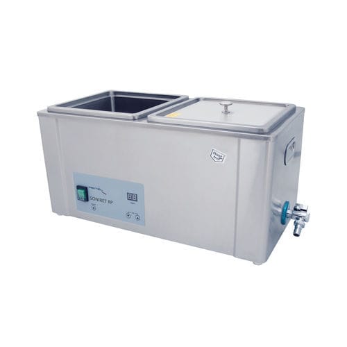 Vasca ad ultrasuoni odontoiatrica - SONIRET RP HEAT - REITEL Feinwerktechnik - in acciaio inossidabile