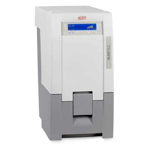 Aspiratore di polveri per laboratorio odontotecnico - SILENT EC2 - Renfert - da tavolo / con sistema di filtrazione